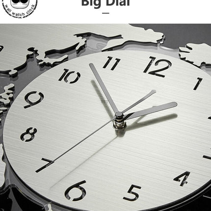 Orologio gigante mappamondo per cucina design