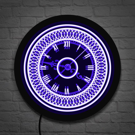 Orologio da parete LED decorativo classico