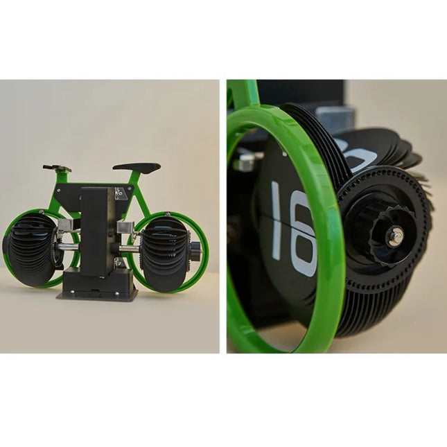 Orologio flip design bicicletta da corsa