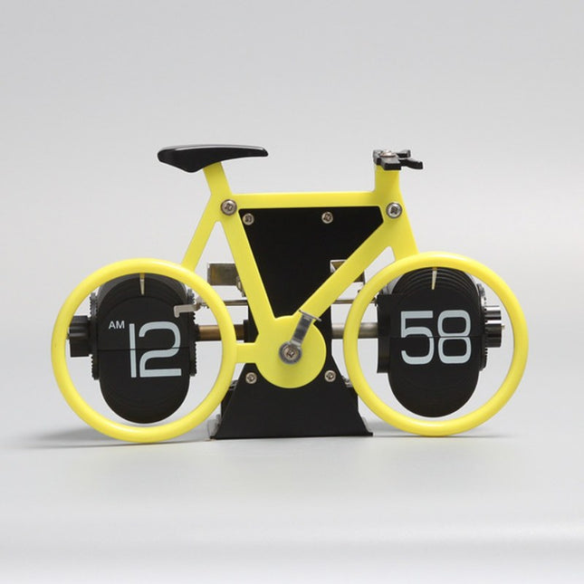 Orologio flip design bicicletta da corsa