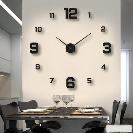 Orologio da parete adesivo grande design