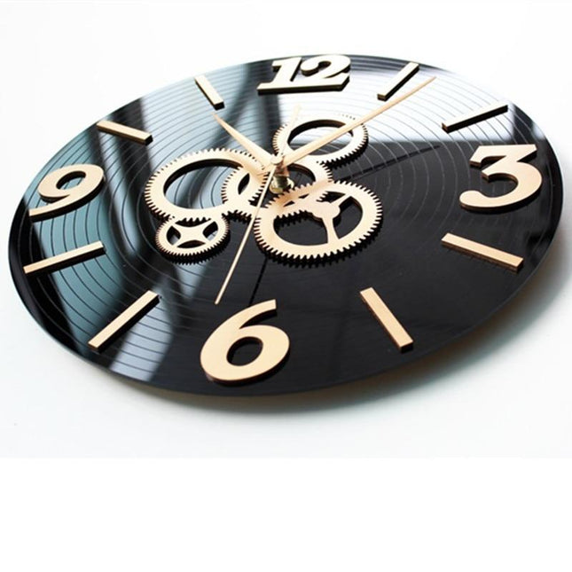 Orologio da parete design ingranaggi steampunk