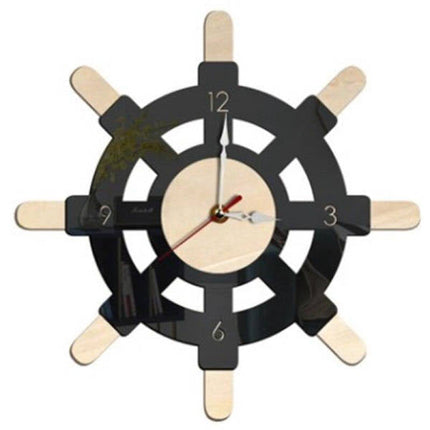 Orologio da parete a forma di timone