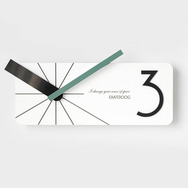 Orologio da parete rettangolare design moderno