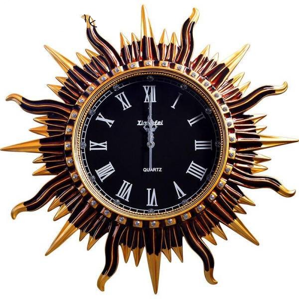 Orologio da parete a forma sole