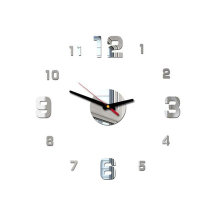 Orologio da Parete Adesivo 3D Moderno