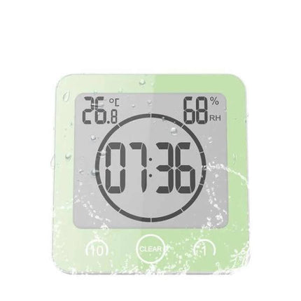 Orologio digitale impermeabile per la doccia