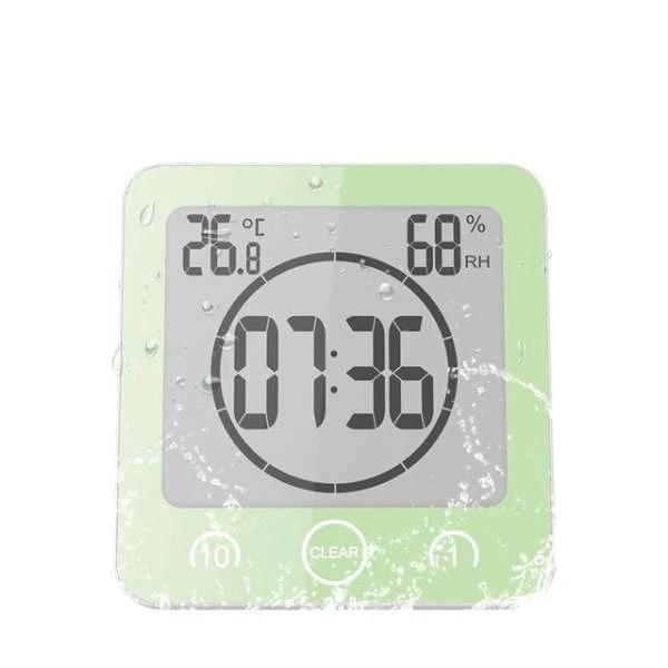 Orologio digitale impermeabile per la doccia
