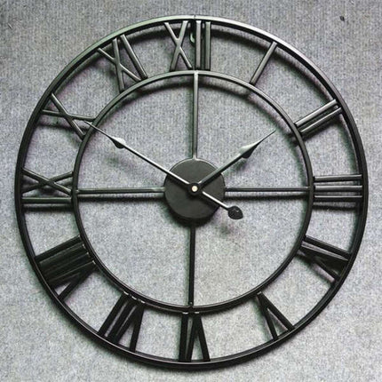 Grande Orologio da Muro Stile Industriale