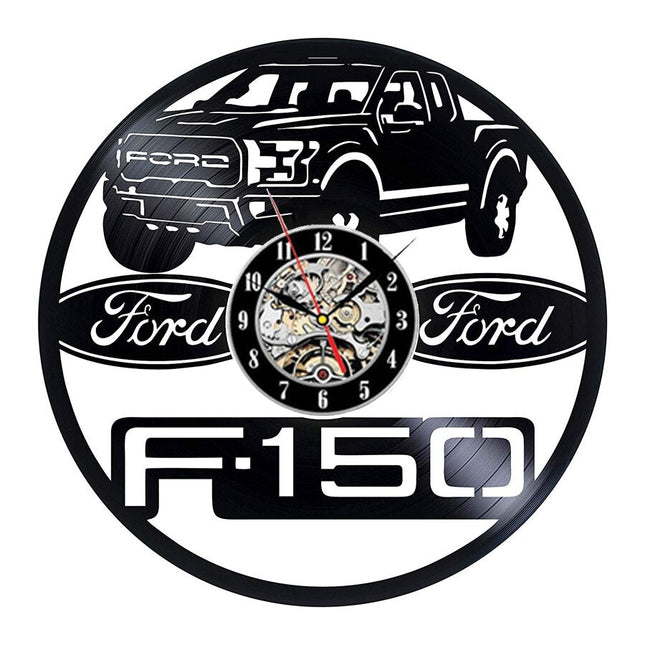 Orologio da parete vinile auto Mustang