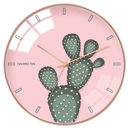 Orologio da parete nordico vetro bombato