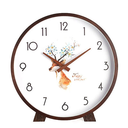 Orologio da tavolo minimalista in legno