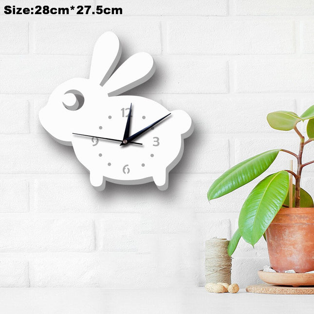 Orologio da muro a forma di pupazzo di neve