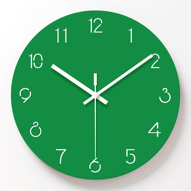 Orologio da parete rotondo design minimalista