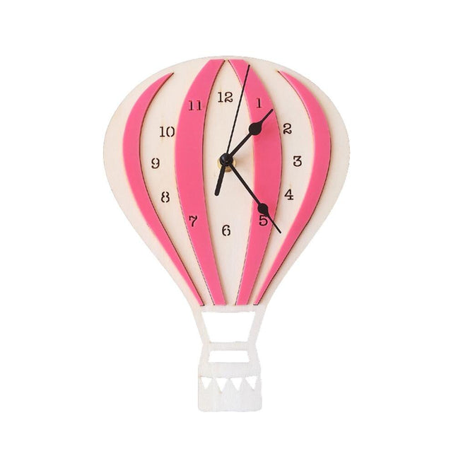 Orologio da parete scandinavo a Mongolfiera