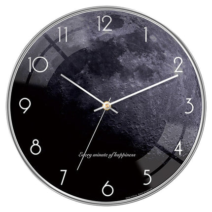 Orologio da parete nordico vetro bombato