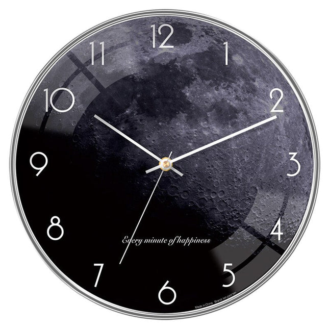 Orologio da parete nordico vetro bombato