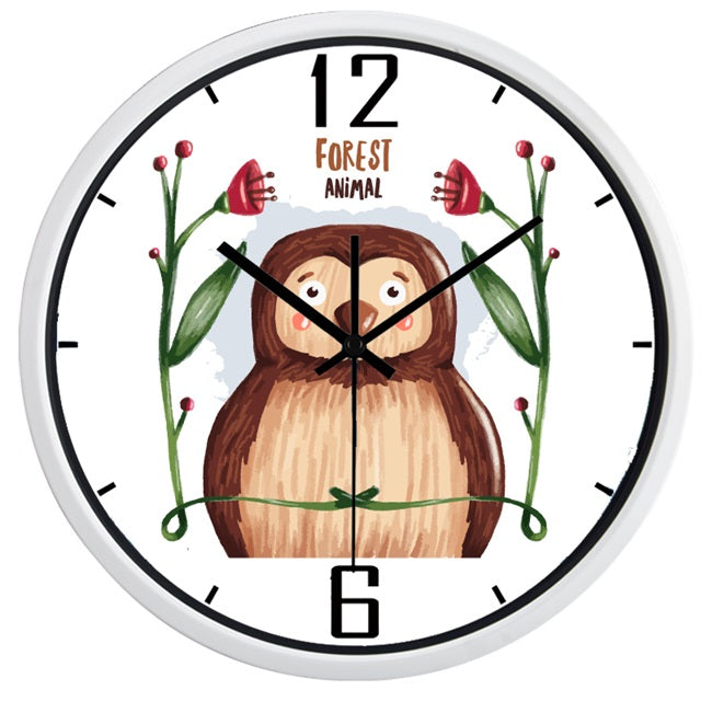 Orologio da parete con disegno cane