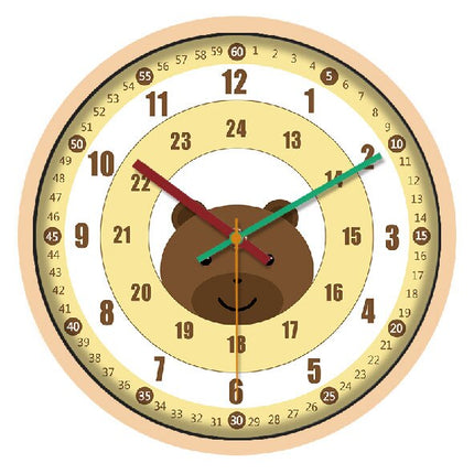 Orologio da parete didattico per bambini