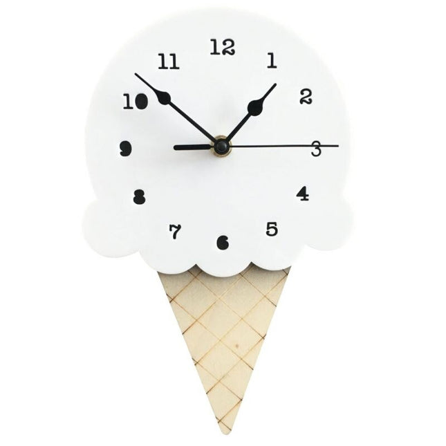 Orologio da parete a forma di gelato