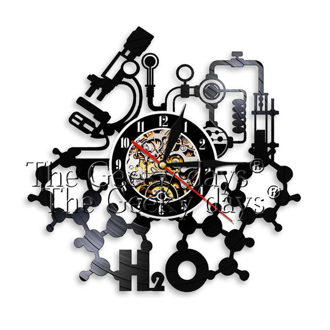 Orologio vinile tavola periodica degli elementi
