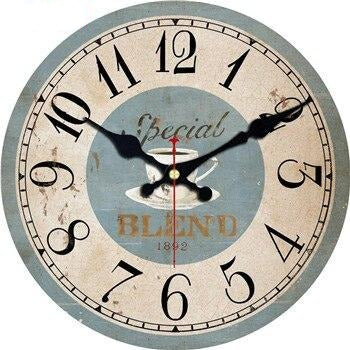 Orologio rotondo da parete mappa mondo