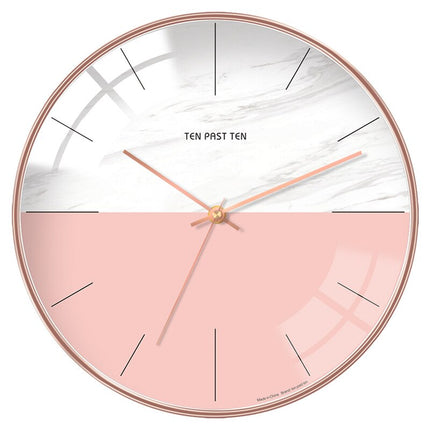 Orologio da parete nordico vetro bombato