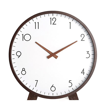 Orologio da tavolo minimalista in legno