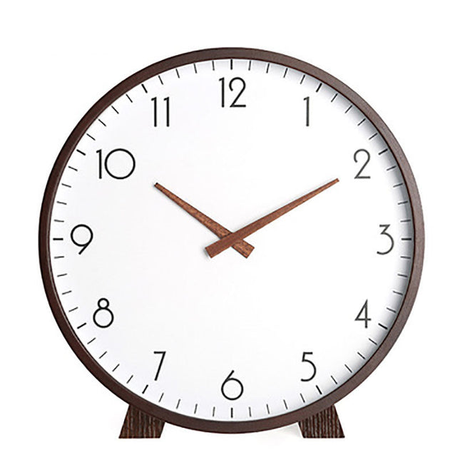 Orologio da tavolo minimalista in legno