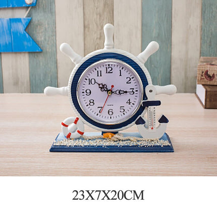 Orologio da tavolo stile marino faro