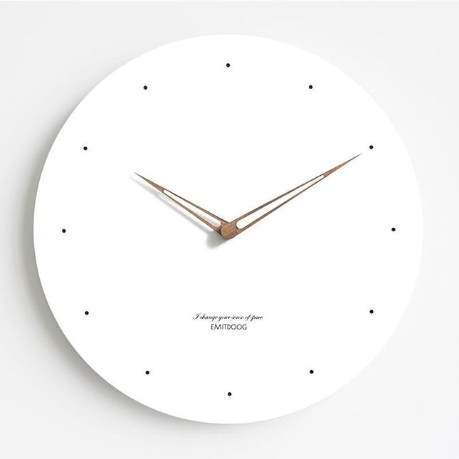 Orologio da muro moderno legno sbiancato