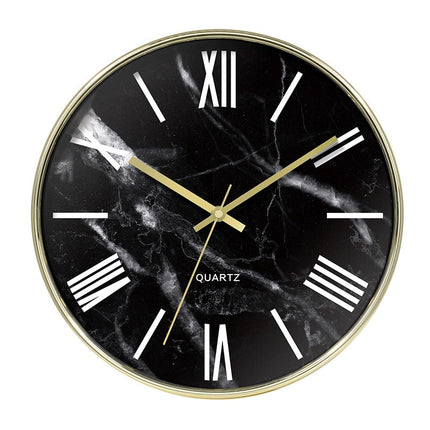 Orologio da parete moderno effetto marmo