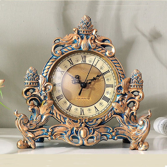 Orologio da tavolo antico stile barocco