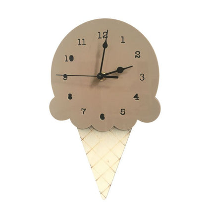 Orologio da parete a forma di gelato
