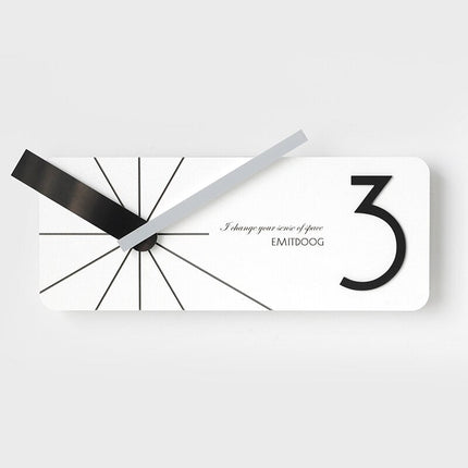Orologio da parete rettangolare design moderno