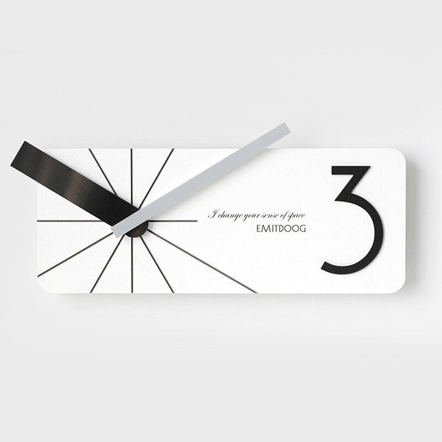 Orologio da parete rettangolare design moderno