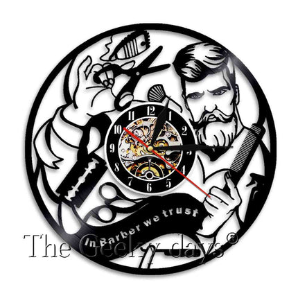 Orologio da parete per barber shop