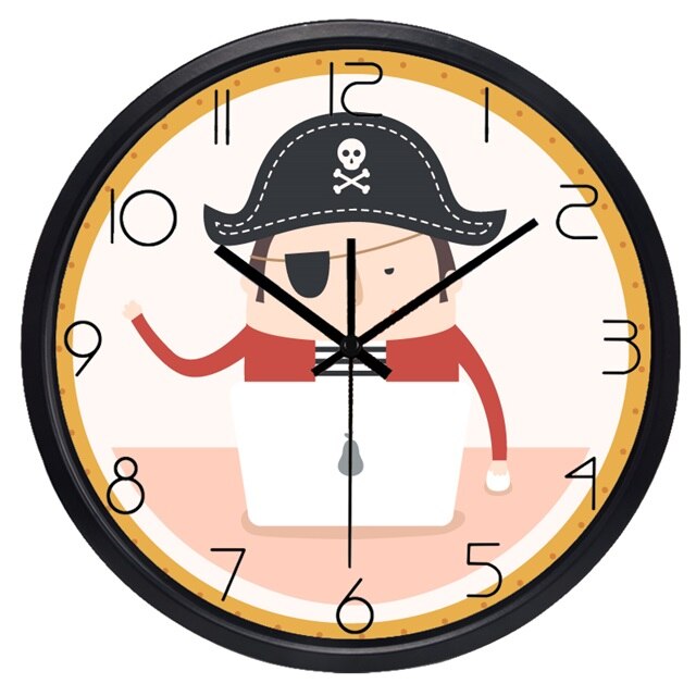 Orologio da parete con disegno cane