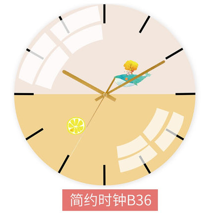 Orologio da parete colorato stile nordico