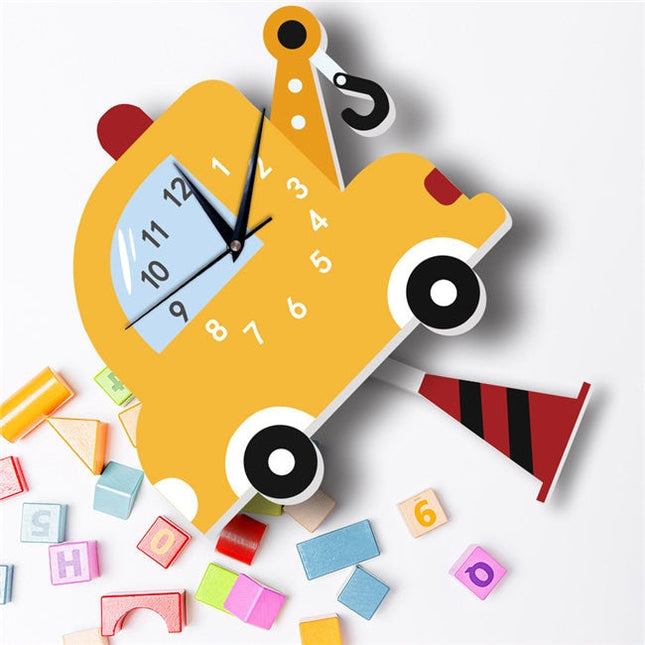 Orologio per cameretta con UFO alieno