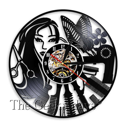 Orologio da parete per barber shop