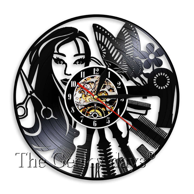 Orologio da parete per barber shop