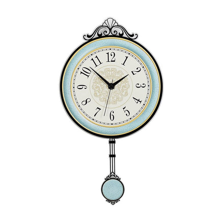 Orologio a pendolo da parete blu