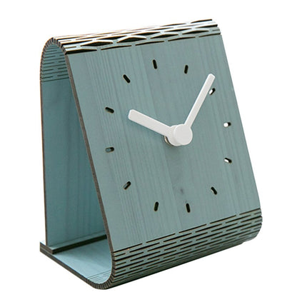 Orologio da tavolo moderno in legno