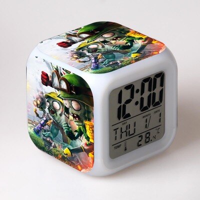 Sveglia a cubo Plants vs Zombies