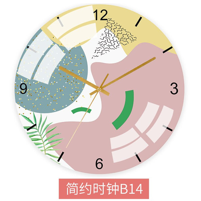 Orologio da parete colorato stile nordico