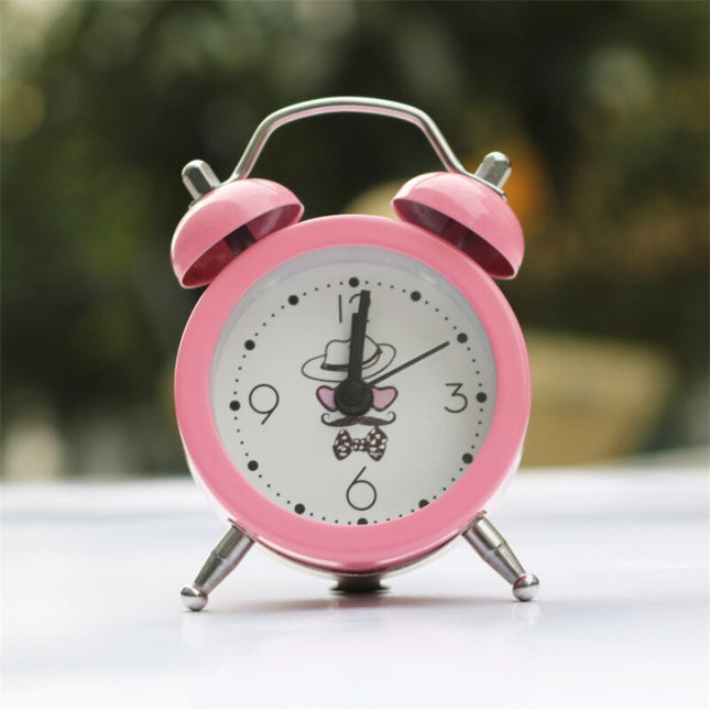 Sveglia classica rotonda con doppia campana