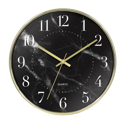 Orologio da parete moderno effetto marmo