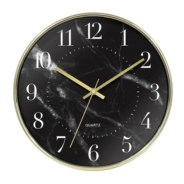Orologio da parete moderno effetto marmo