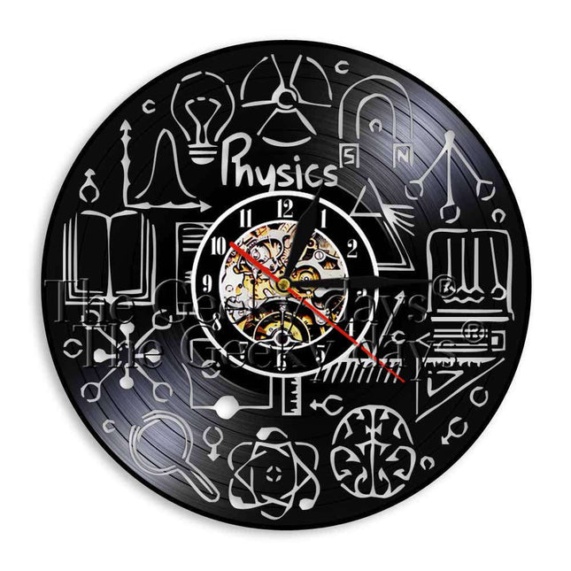 Orologio vinile tavola periodica degli elementi